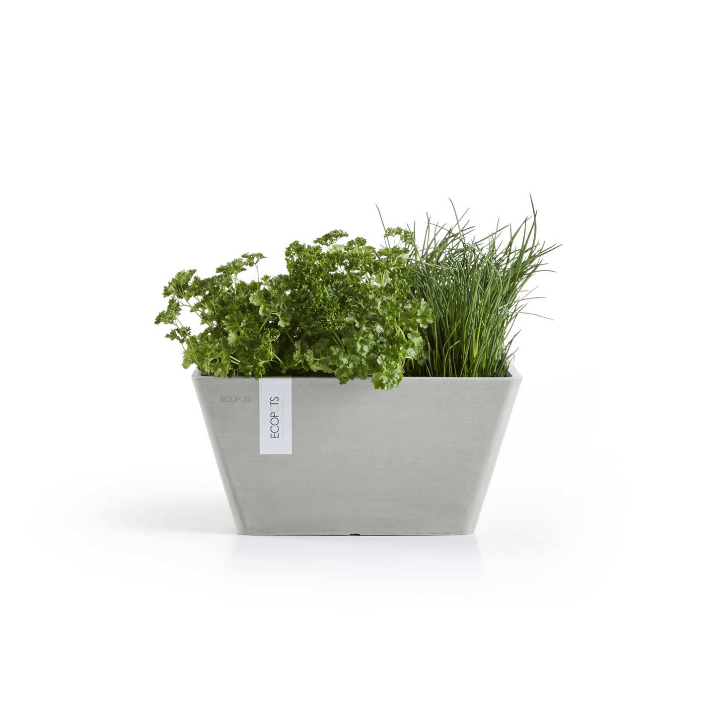 Ruukku Ecopots Berliini 25cm valkoharmaa