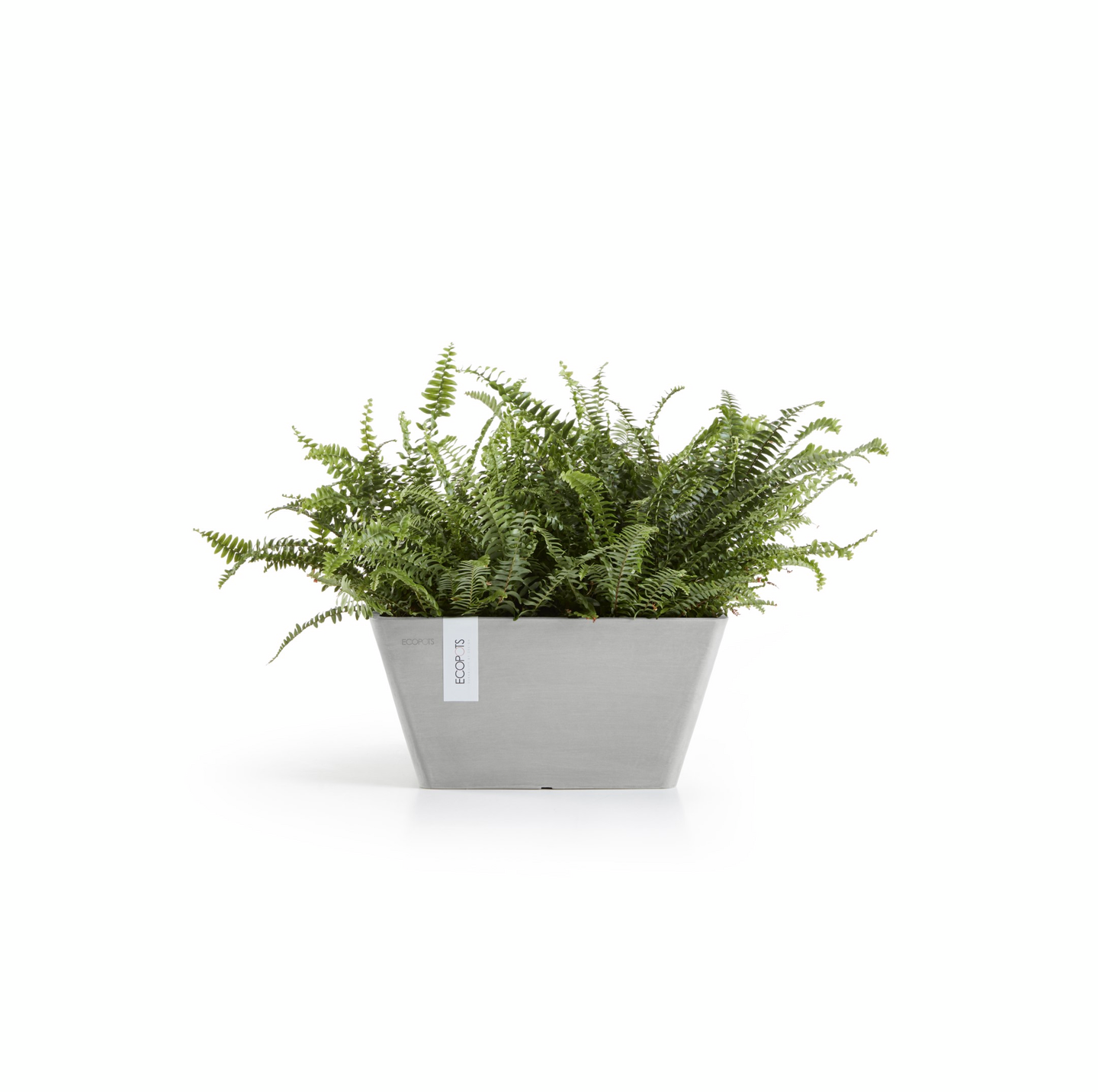 Ruukku Ecopots Berliini 30cm valkoharmaa