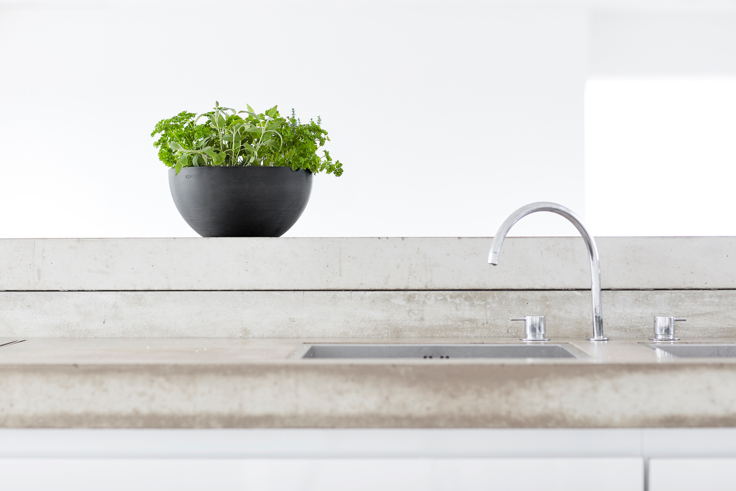 Ruukku Ecopots Brysseli 25cm tummanharmaa