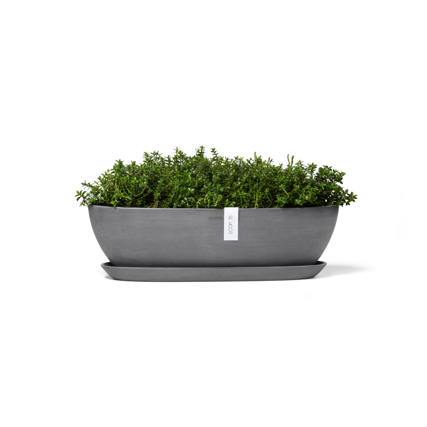 Ruukku Ecopots Sofia pitkä 56cm harmaa