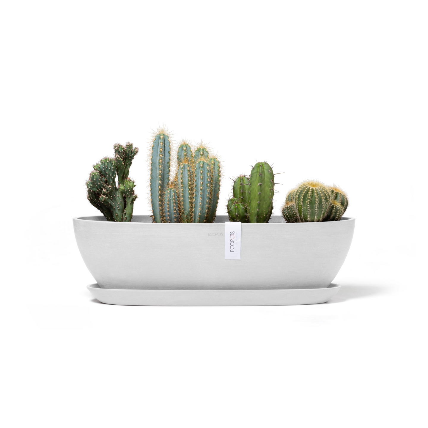 Ruukku Ecopots Sofia pitkä 56cm valkoinen