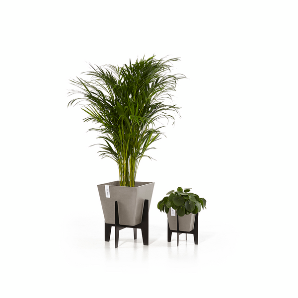 Jalusta Ecopots ruukulle 20cm musta