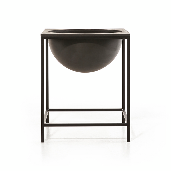 Ruukku Ecopots Monaco 46x46x55cm tummanharmaa