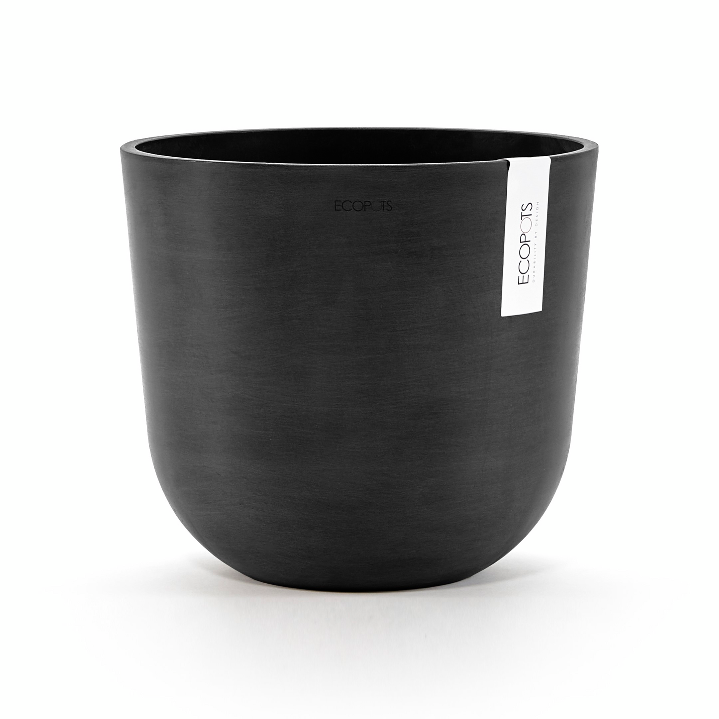 Ruukku Ecopots Oslo 25cm tummanharmaa