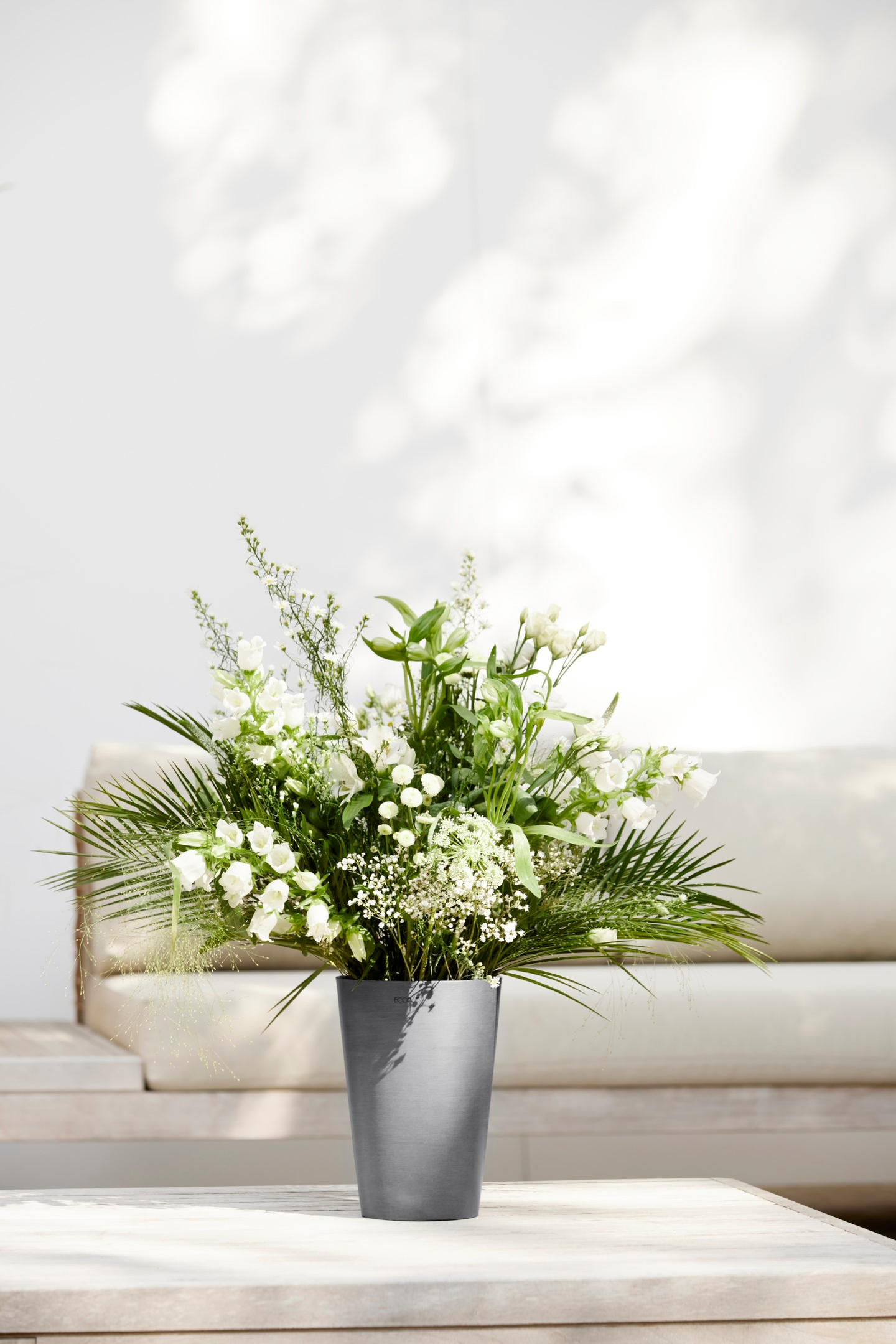 Ruukku Ecopots Pisa 17,5cm harmaa