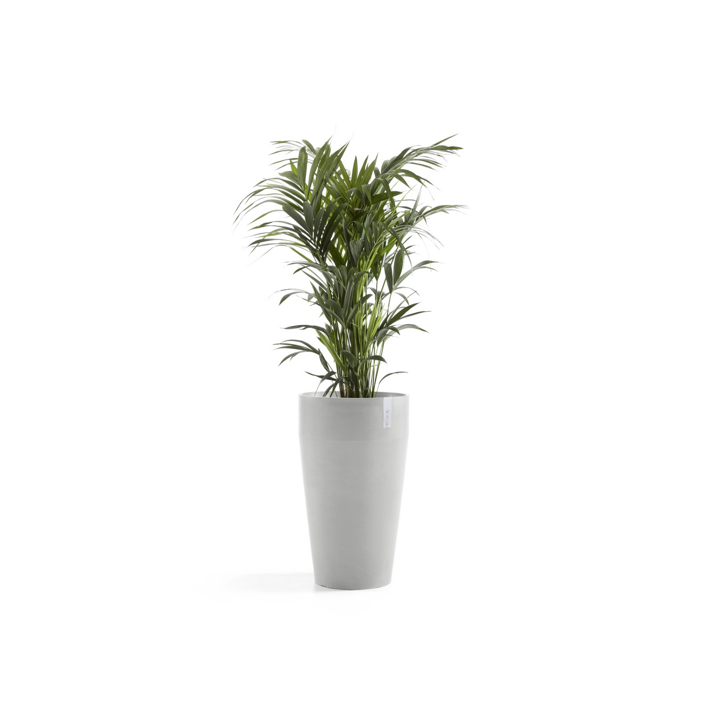 Ruukku Ecopots Sankara korkea 75cm valkoharmaa