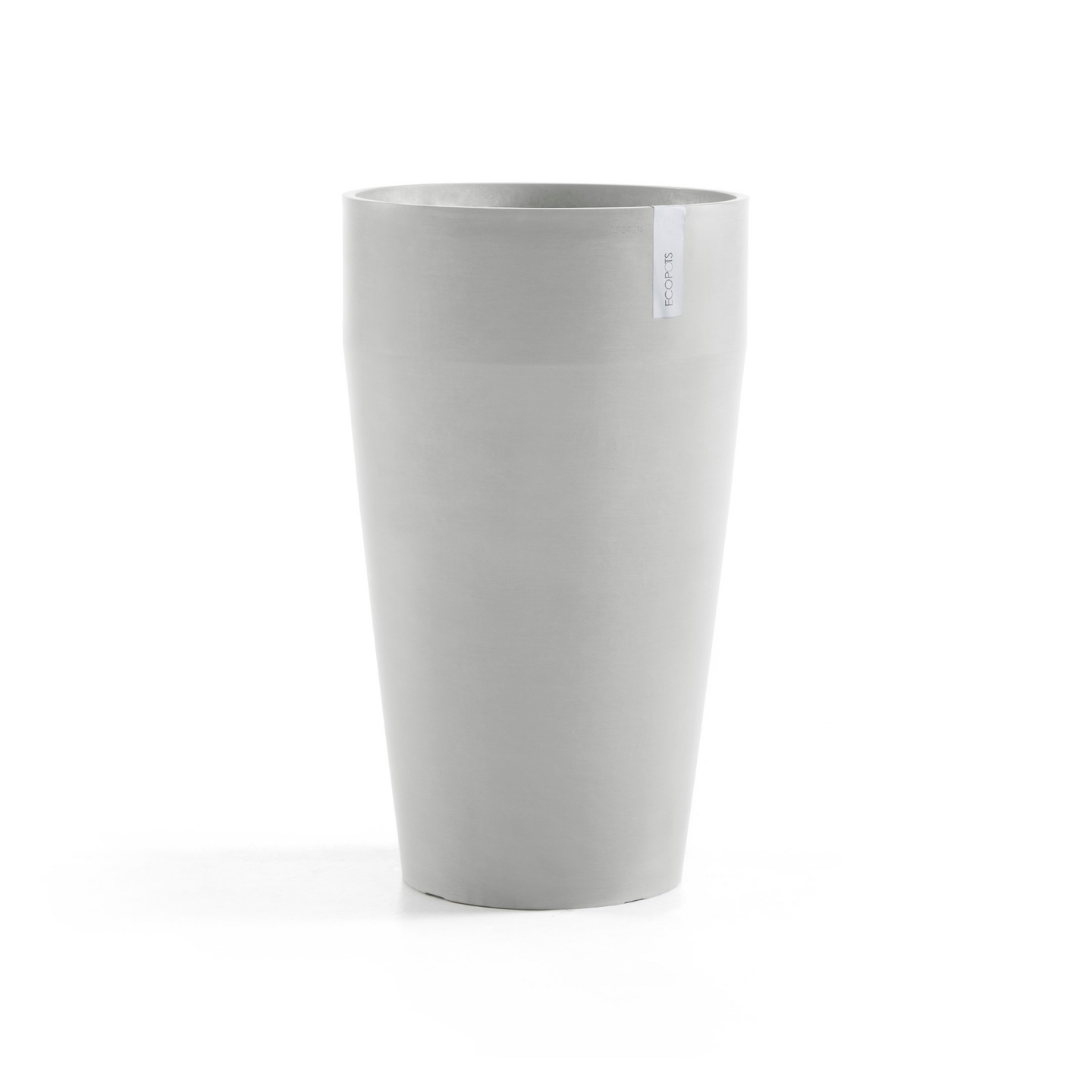 Ruukku Ecopots Sankara korkea 75cm valkoharmaa