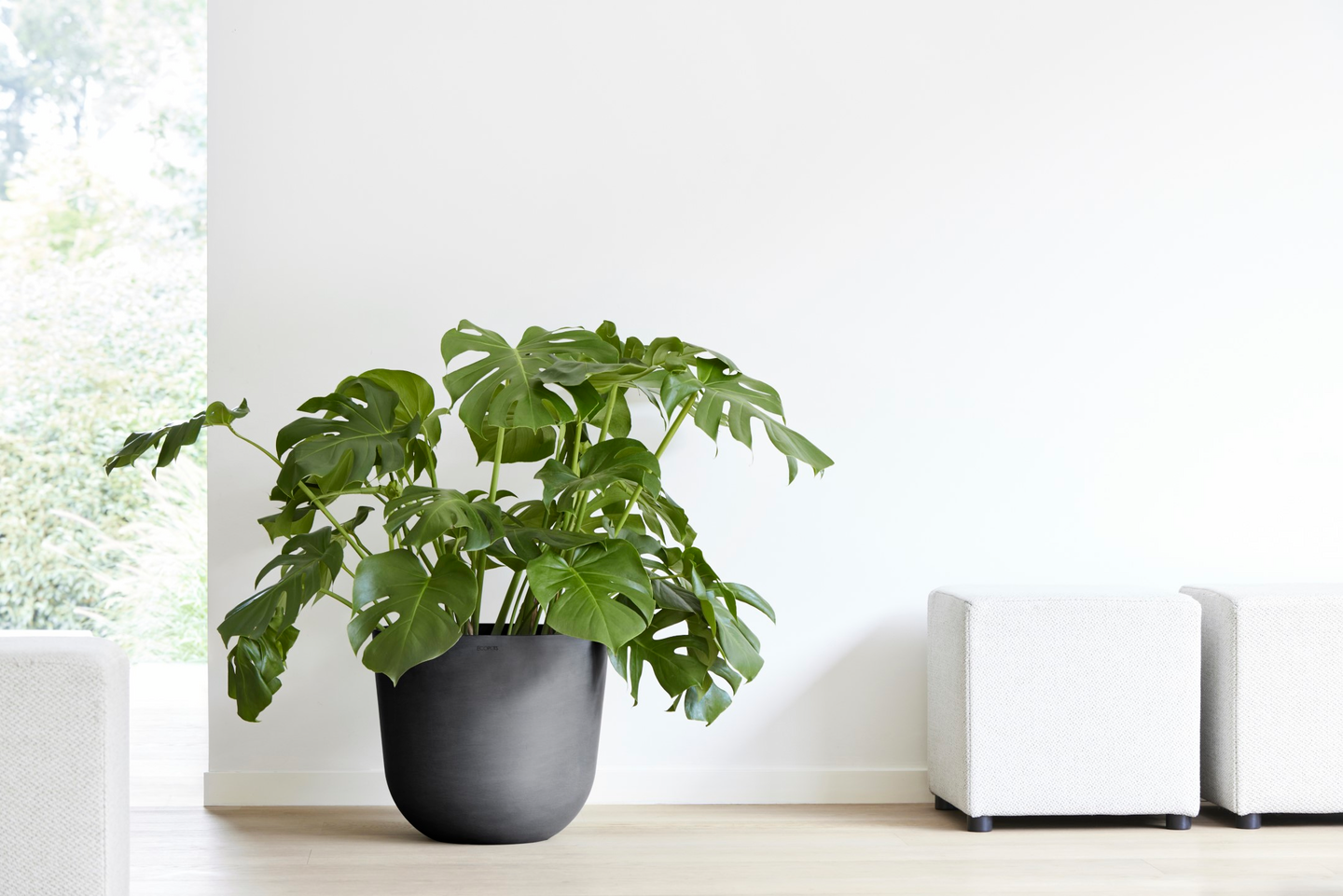 Ruukku Ecopots Oslo 45cm tummanharmaa