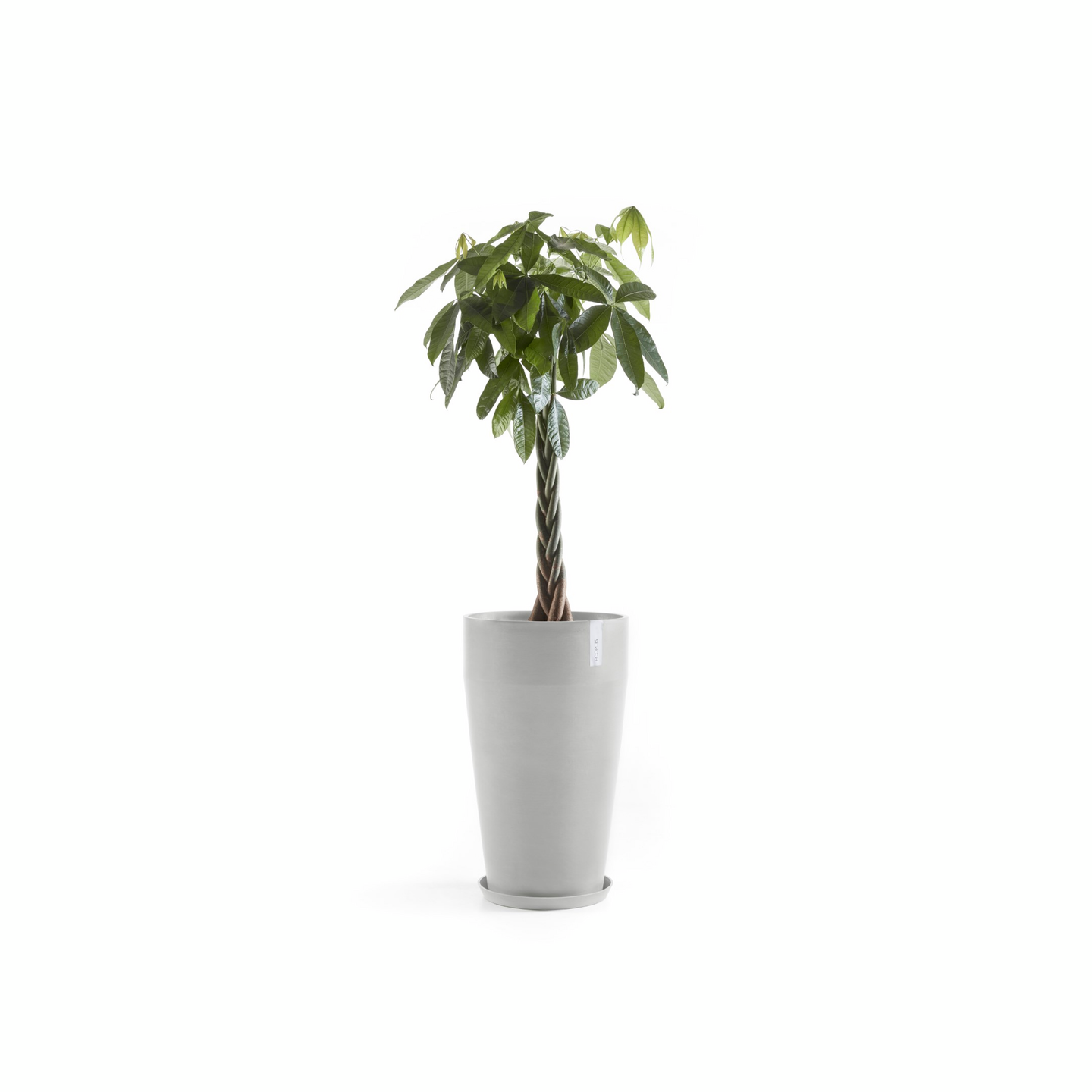 Ruukku Ecopots Sankara korkea 75cm valkoharmaa