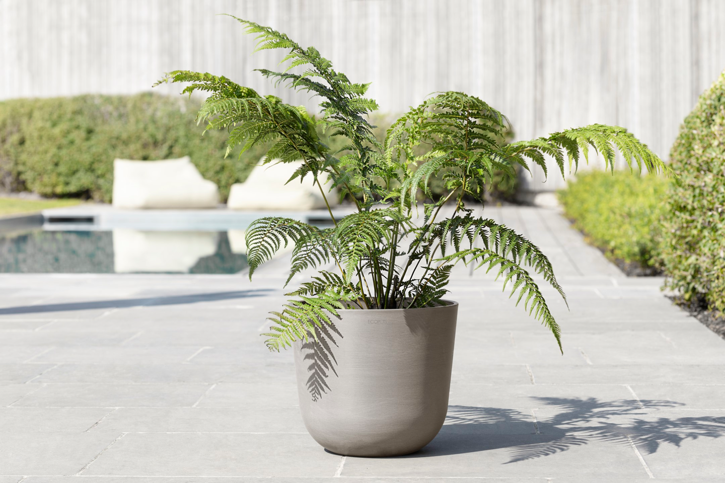 Ruukku Ecopots Oslo 35cm taupe