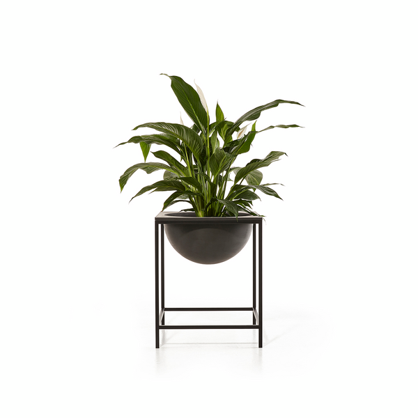 Ruukku Ecopots Monaco 46x46x55cm tummanharmaa