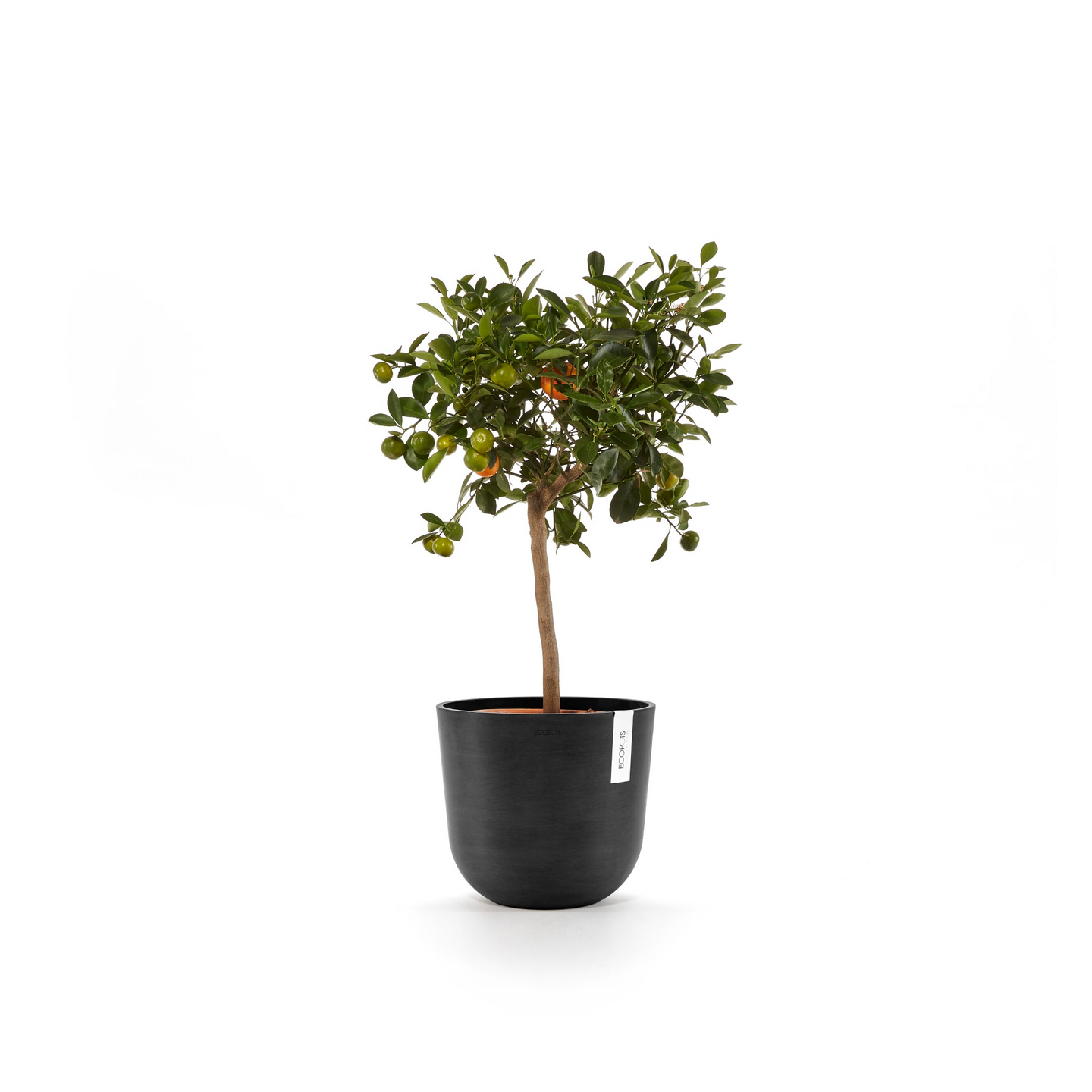 Ruukku Ecopots Oslo 25cm tummanharmaa