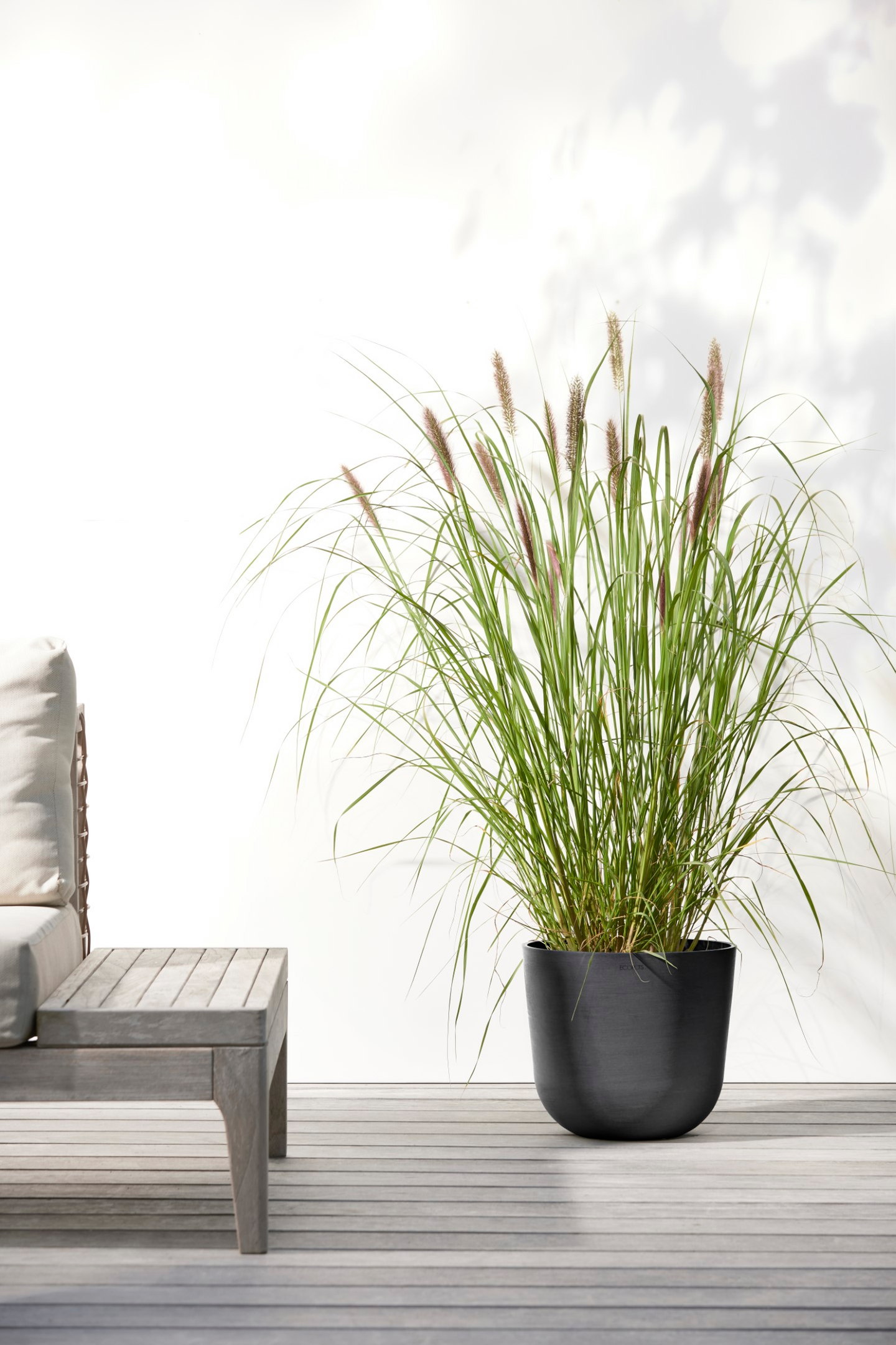 Ruukku Ecopots Oslo 25cm tummanharmaa