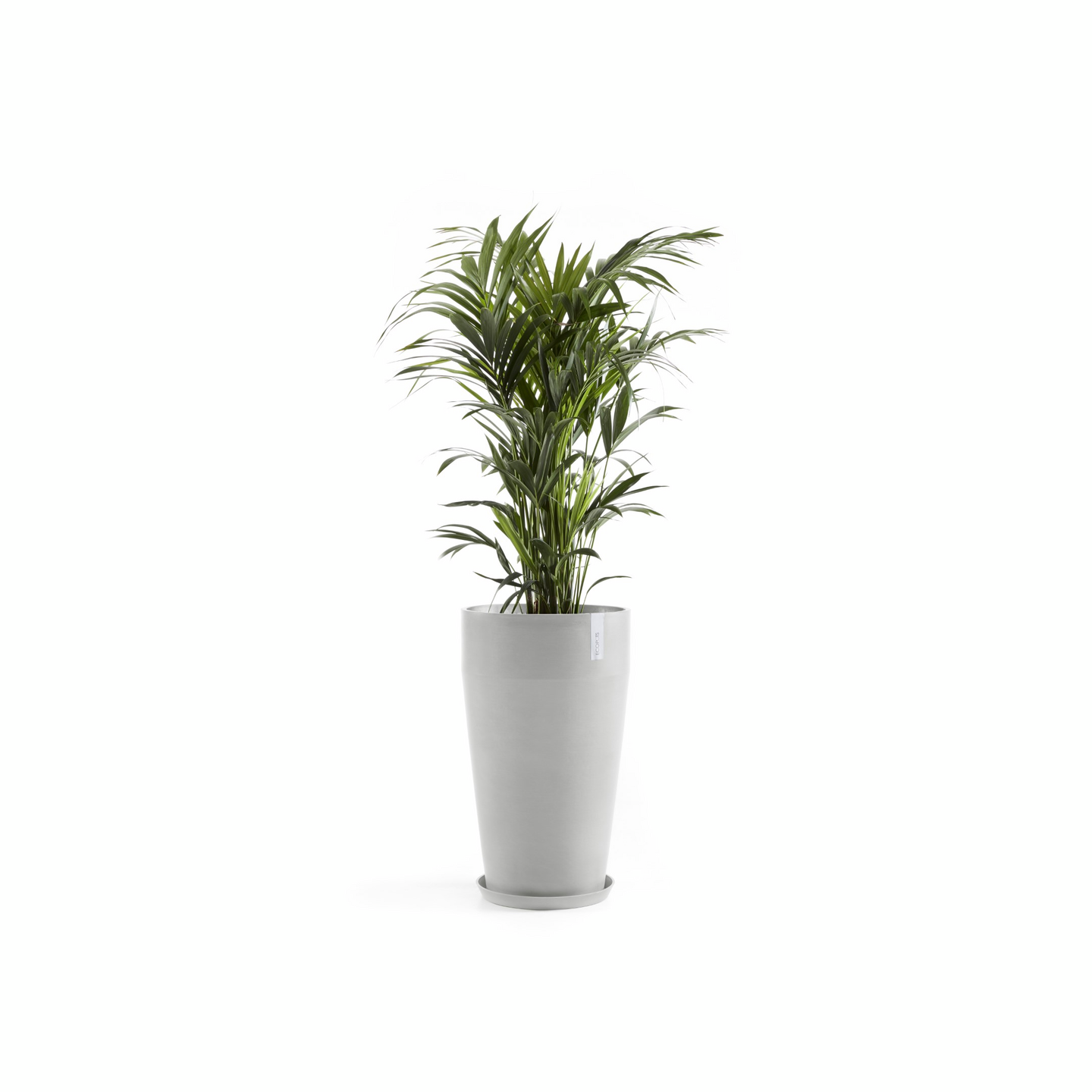 Ruukku Ecopots Sankara korkea 75cm valkoharmaa