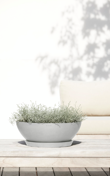 Ruukku Ecopots Vienna 50cm valkoharmaa