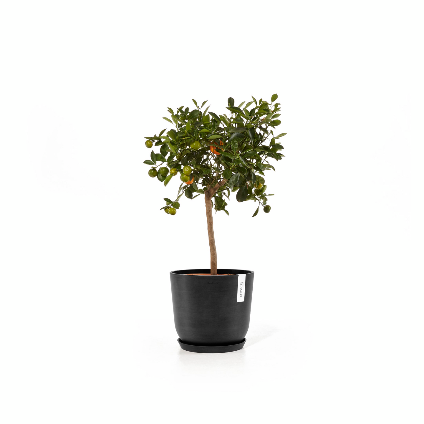 Ruukku Ecopots Oslo 25cm tummanharmaa