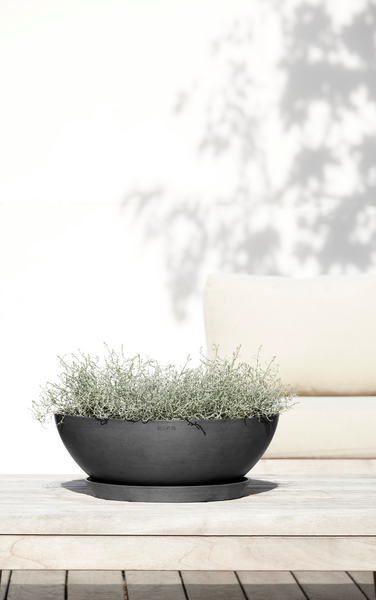 Ruukku Ecopots Vienna 50cm tummanharmaa