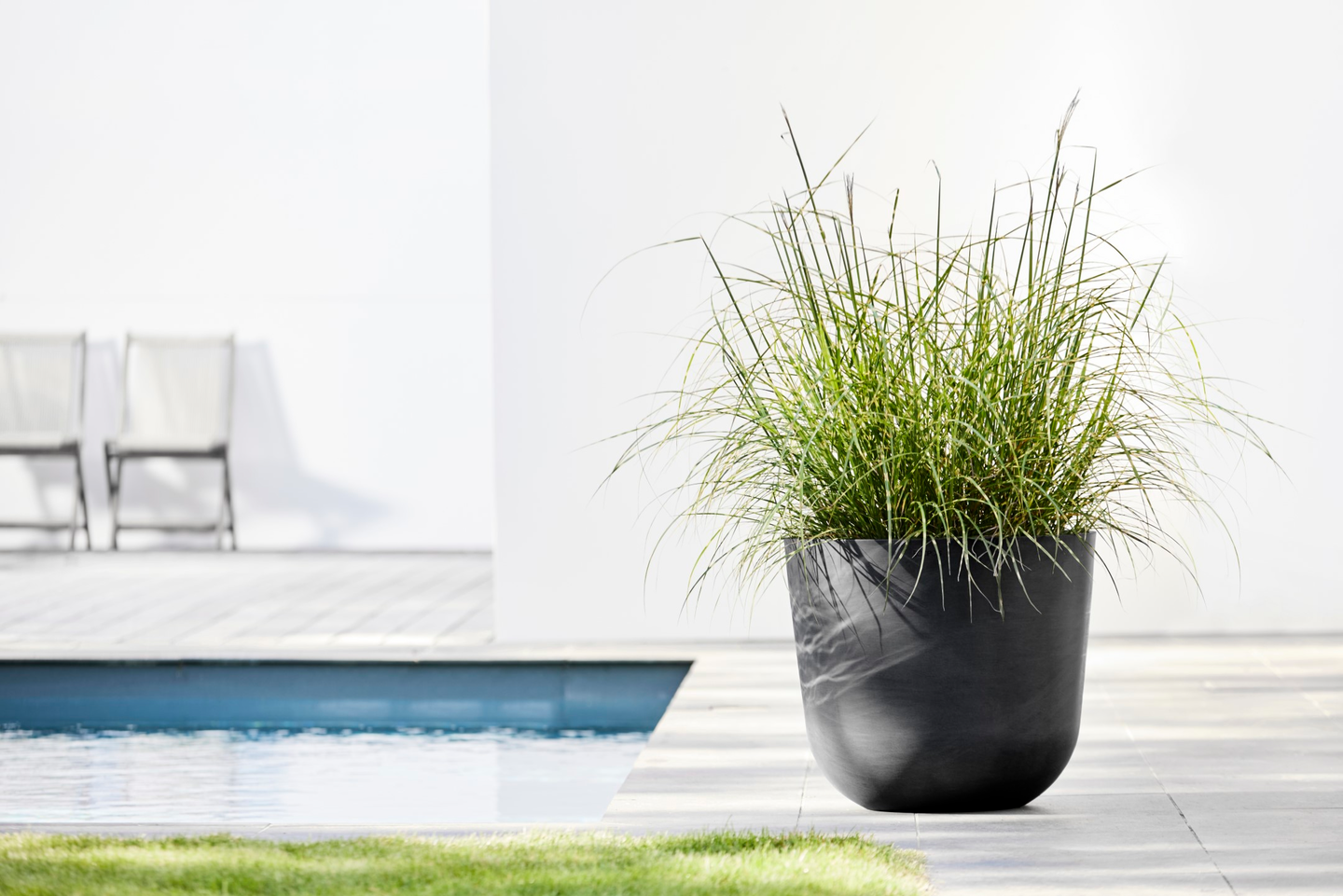 Ruukku Ecopots Oslo 45cm tummanharmaa