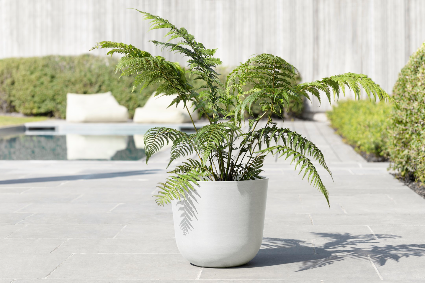 Ruukku Ecopots Oslo 35cm valkoinen