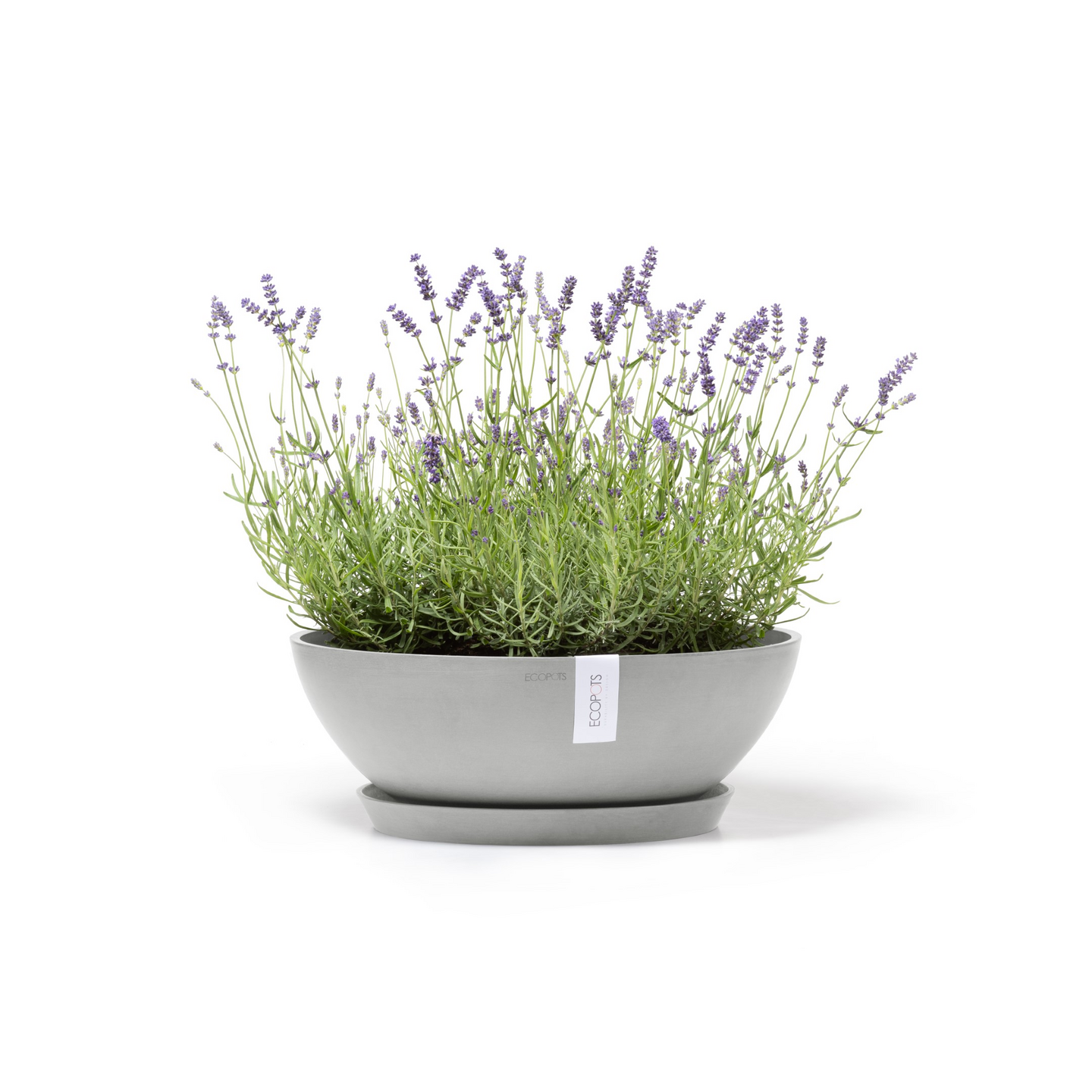 Ruukku Ecopots Vienna 50cm valkoharmaa