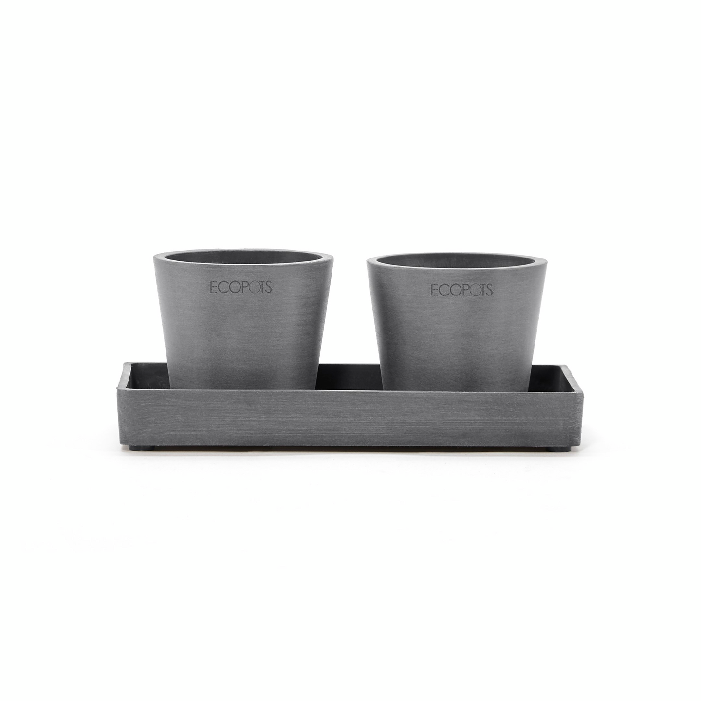 Esillepanotarjotin Ecopots 20cm harmaa