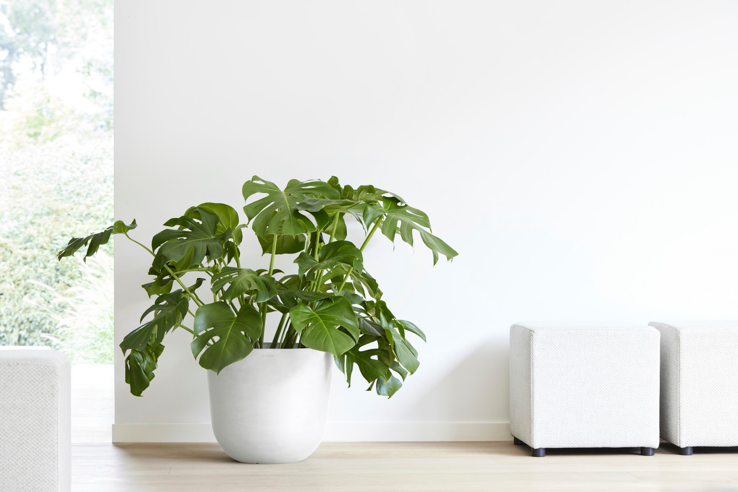 Ruukku Ecopots Oslo 45cm valkoinen