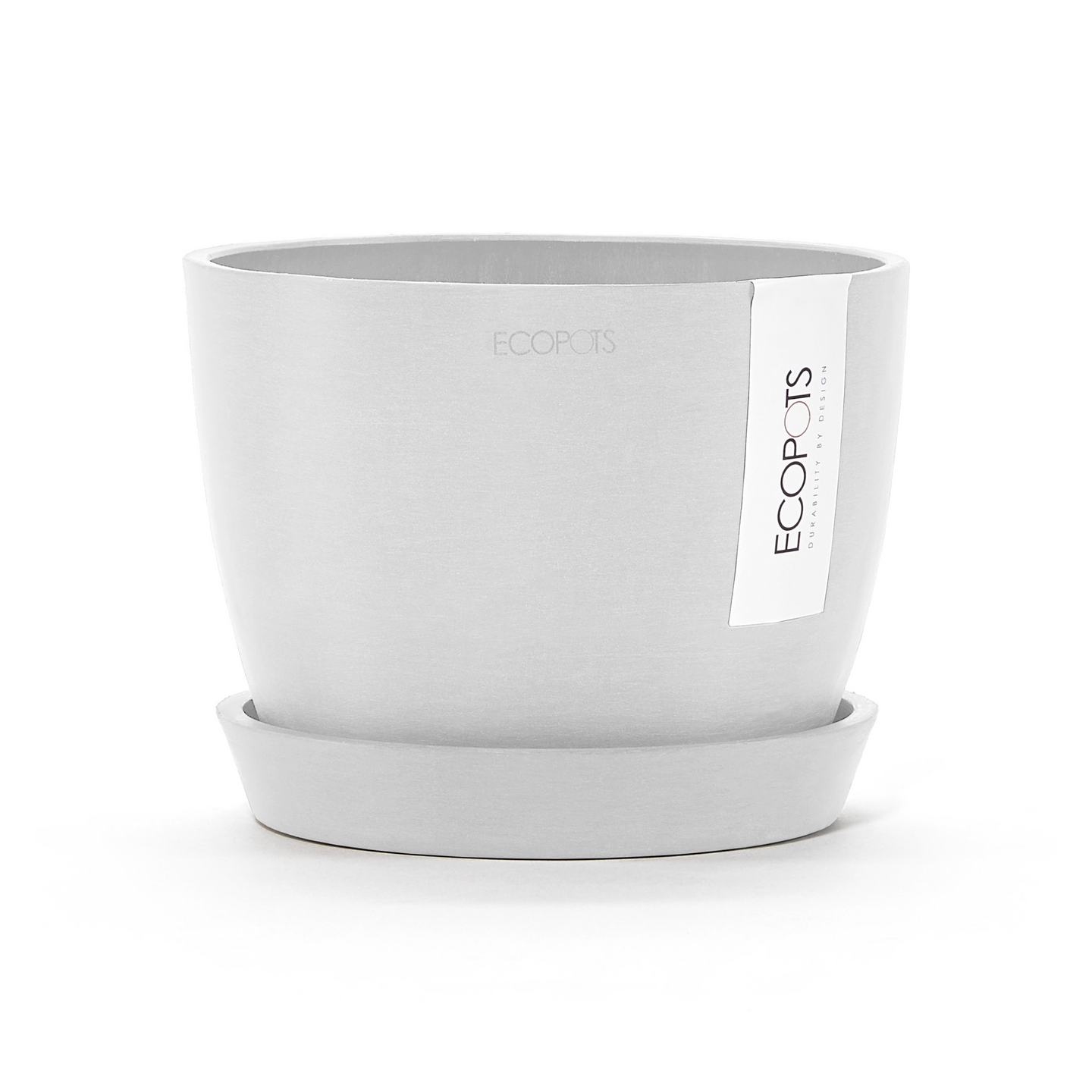 Ruukku Ecopots Tukholma 16cm valkoinen