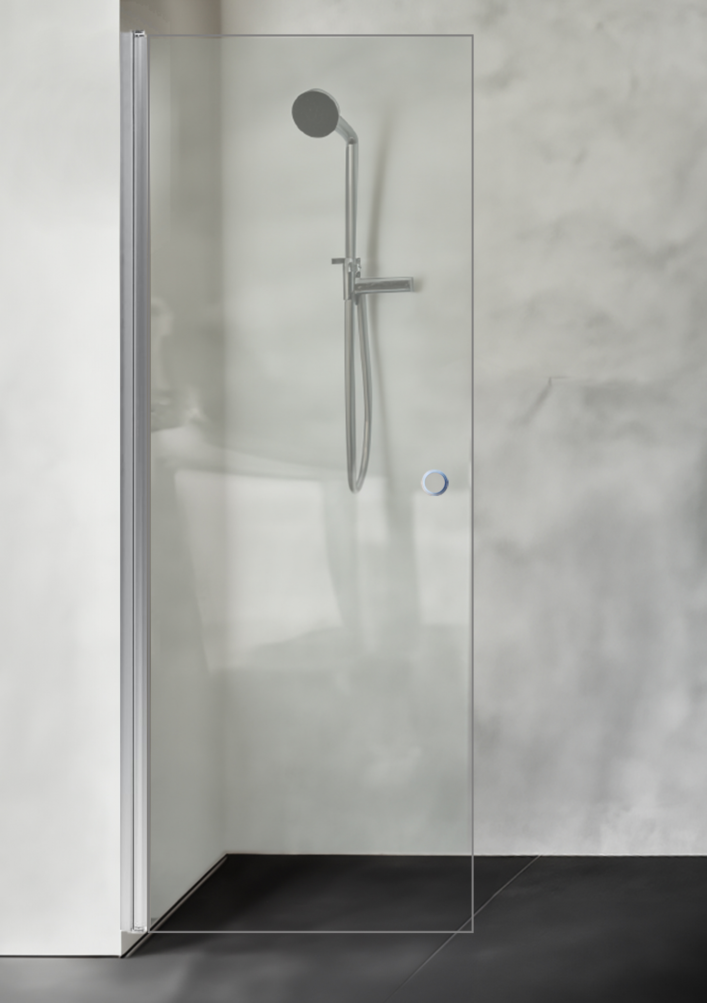 Suihkuseinä Tammiholma TADO kääntyvä 800x2200mm kirkas lasi ja reikävedin