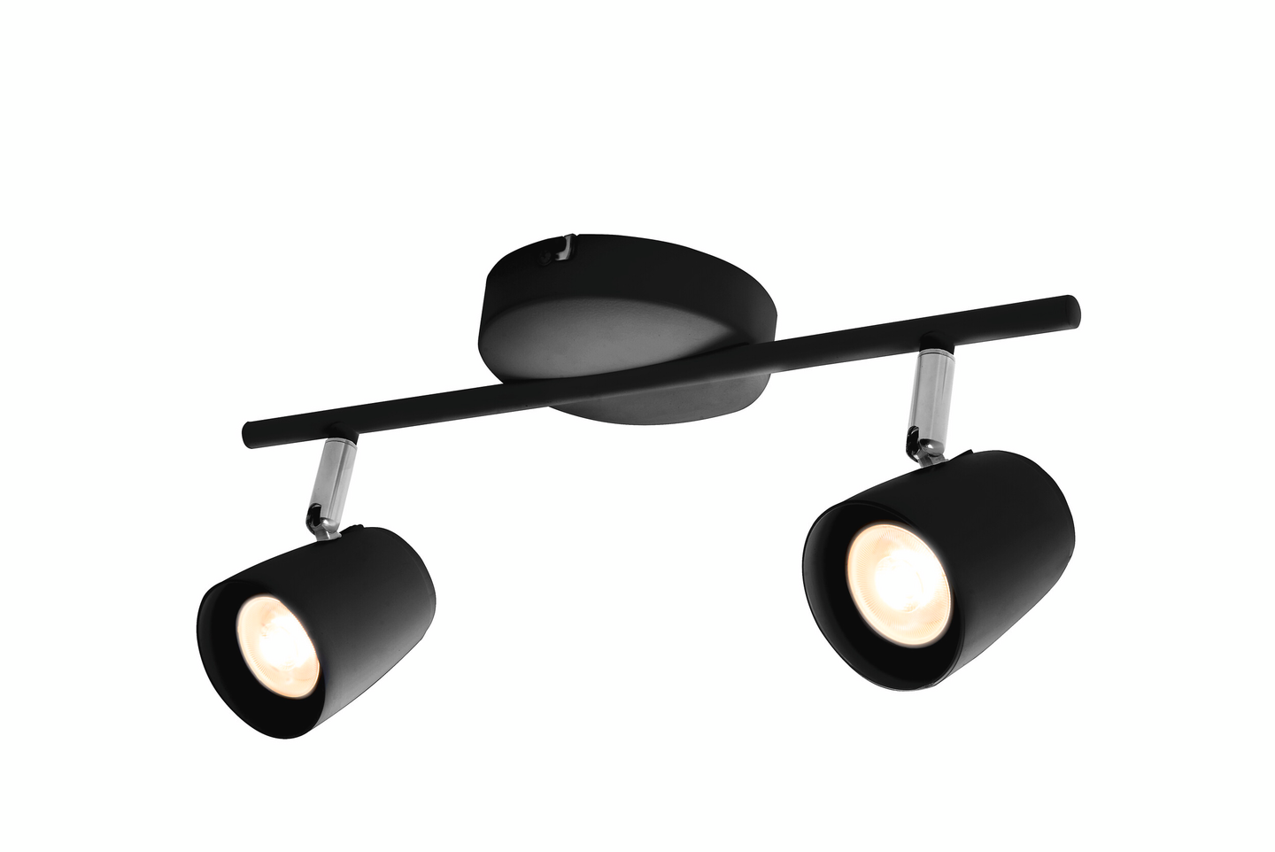 Kattovalaisin Airam Scandic led spot S 2xGU10 musta