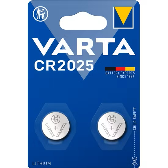 BATTERI VARTA KNAPPCELL LITHIUM CR2025