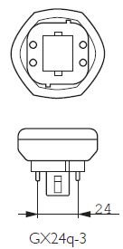 Energiansäästölamppu Philips Master PL-T 26W/830 GX2 4-pin