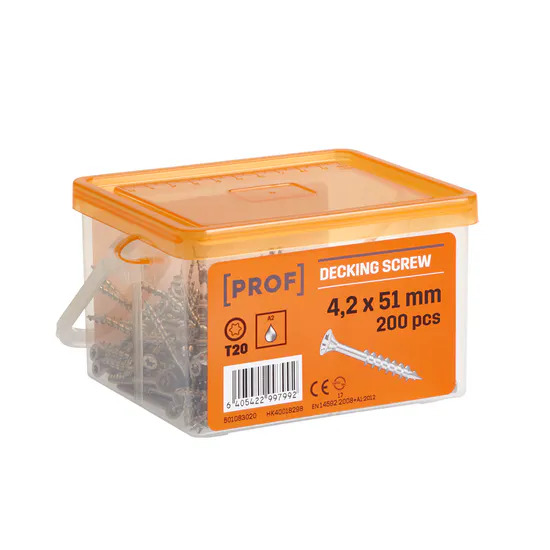 TRALLSKRUV PROF A2 T20 4,2X51 200ST