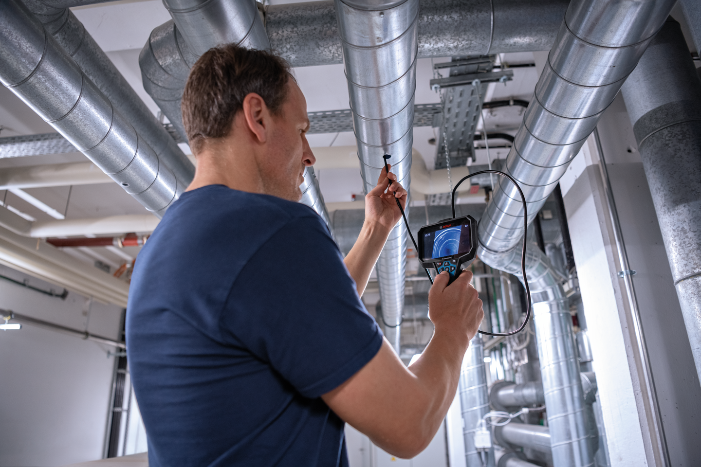 Tarkastuskamera Bosch GIC 12V-5-27 C 1x2,0Ah L-Boxx