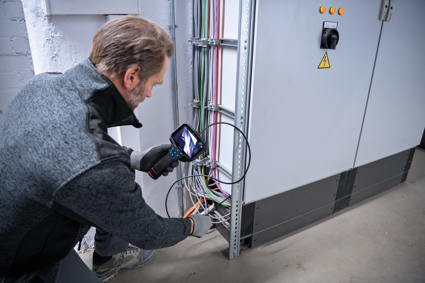 Tarkastuskamera Bosch GIC 12V-5-27 C 1x2,0Ah L-Boxx