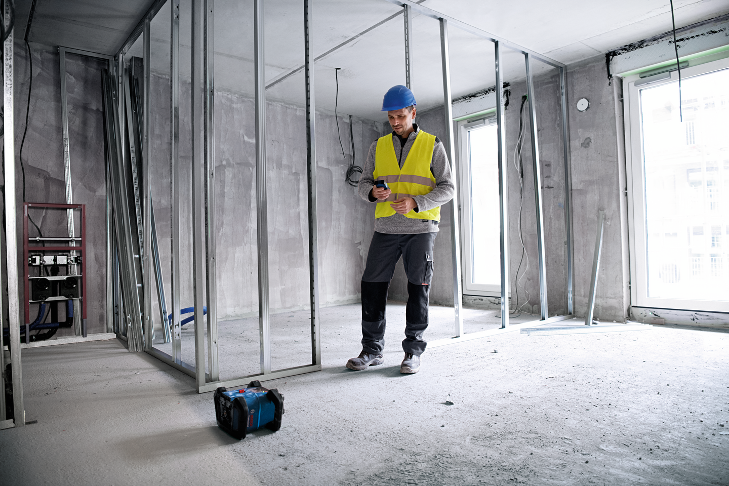 Pyörivä laser Bosch GRL 650 CHVG L-Boxx