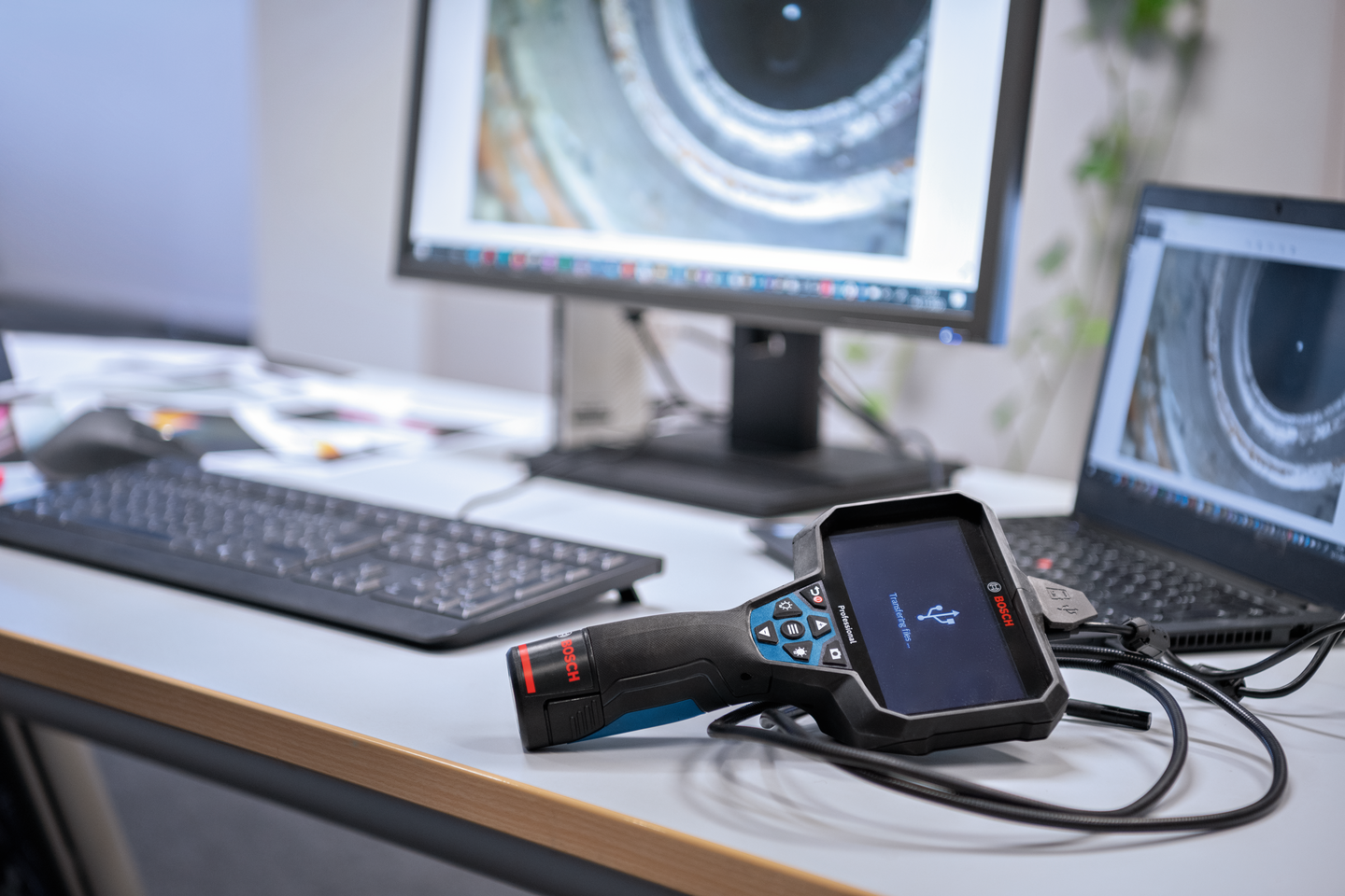 Tarkastuskamera Bosch GIC 12V-5-27 C 1x2,0Ah L-Boxx