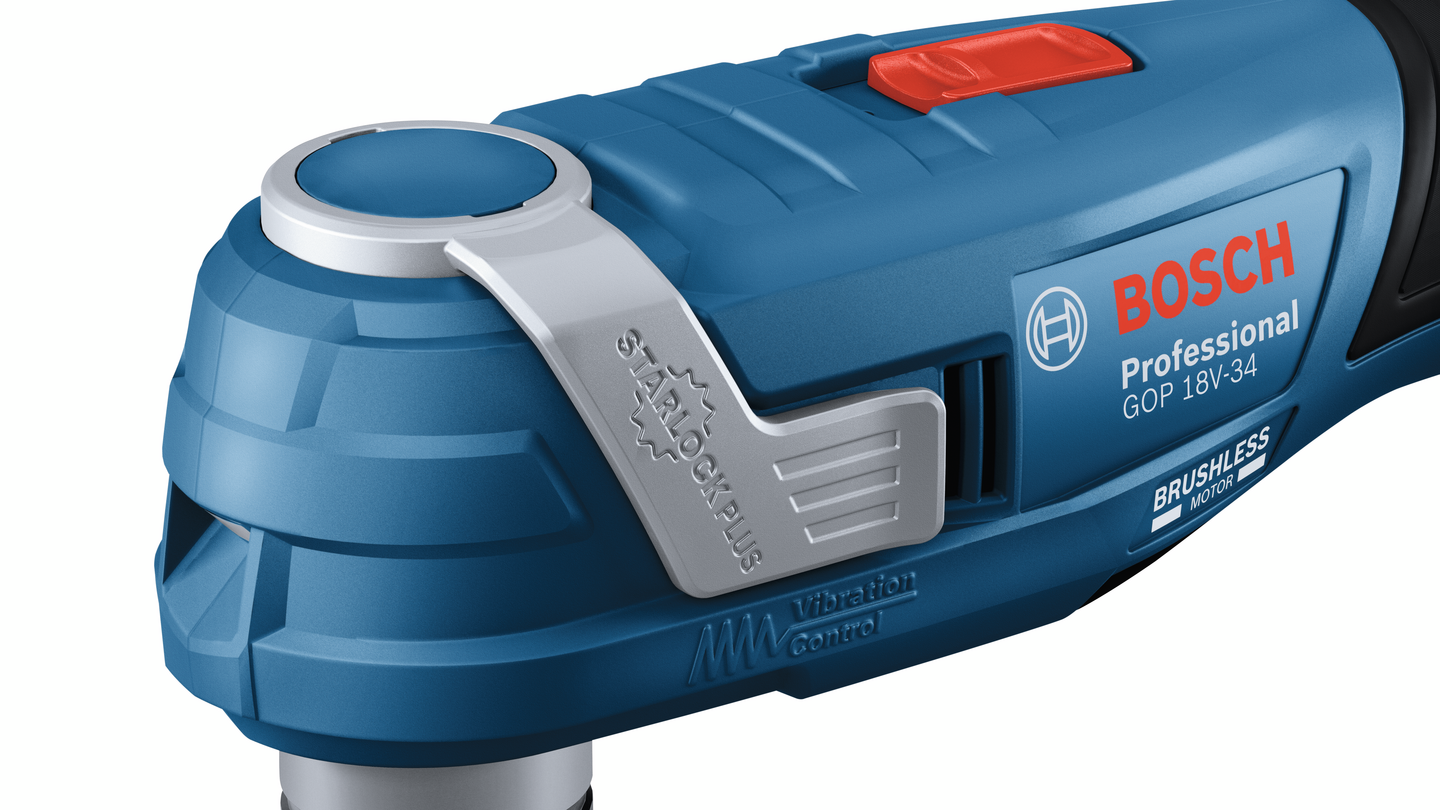 Akkumonitoimityökalu Bosch GOP 18V-34 Starlock Solo