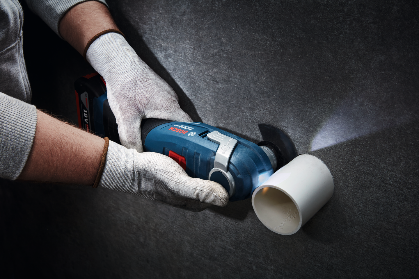 Akkumonitoimityökalu Bosch GOP 18V-34 Starlock Solo