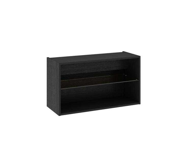 Alakaappi Temal Design lasihyllyllä