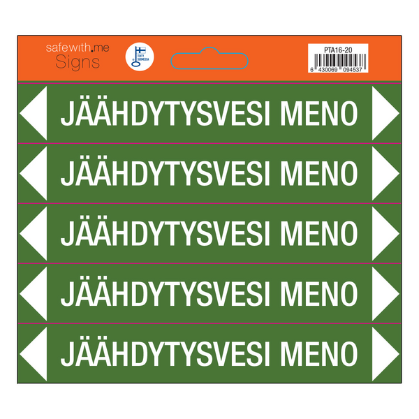 Putkistotarra Jäähdytysvesi meno