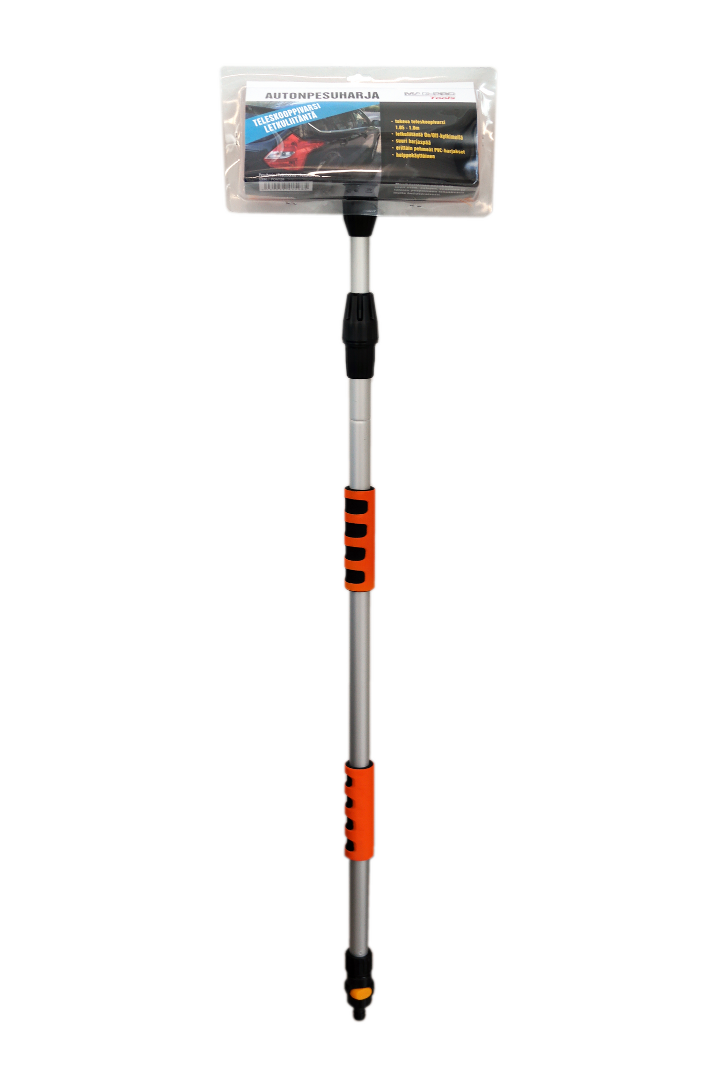 Autonpesuharja teleskooppi Mag-Pro Tools 105-180 cm