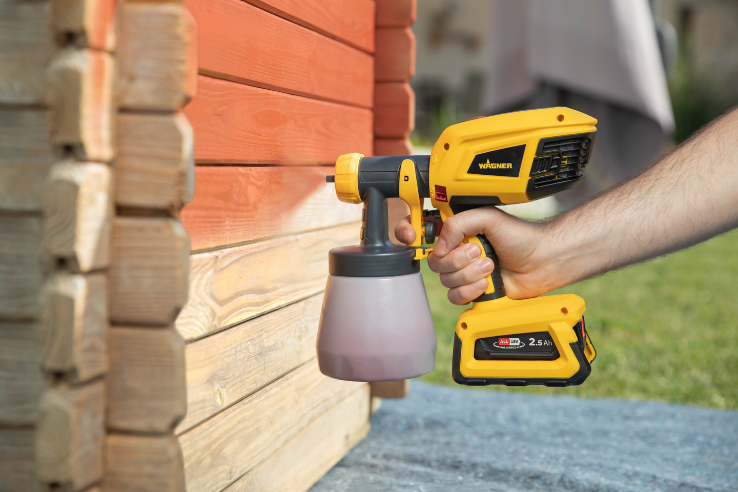 Maaliruisku Wagner W 600 Flexio 18V runko