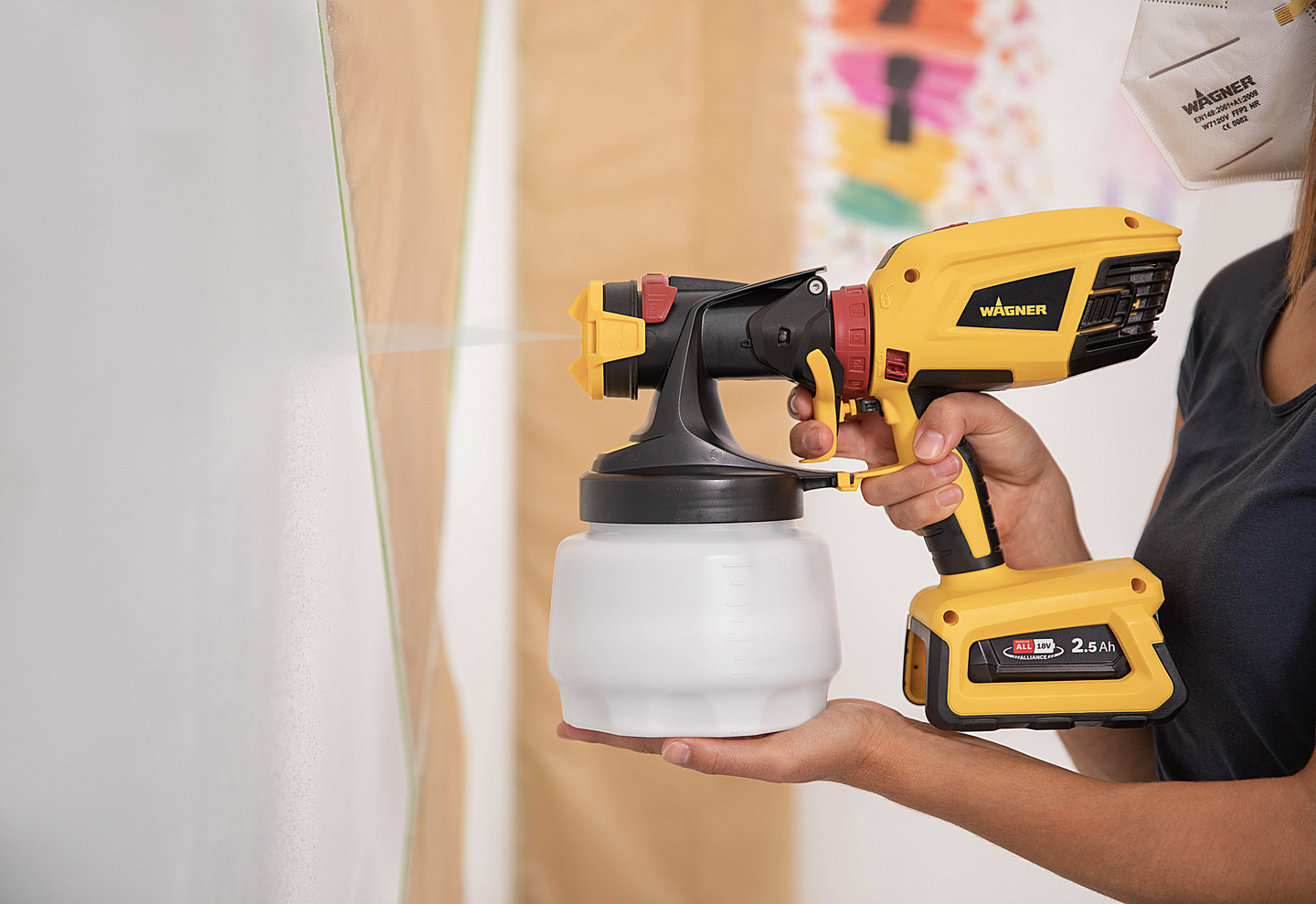 Maaliruisku Wagner W 600 Flexio 18V runko