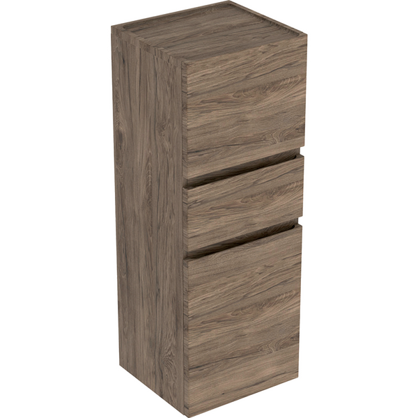 Puolikorkea kaappi Geberit Renova Plan L39 K105 S36cm hikkoripuu