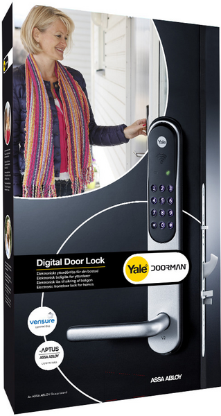 KODLÅS DOORMAN CLASSIC SILVER