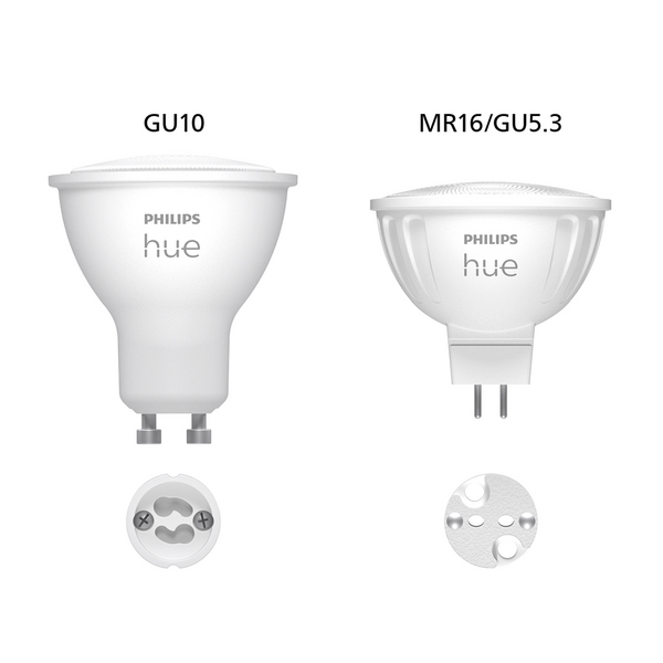 Led-kohdelamppu Philips Hue GU5.3 400lm valkoinen huurrettu muovi 2kpl