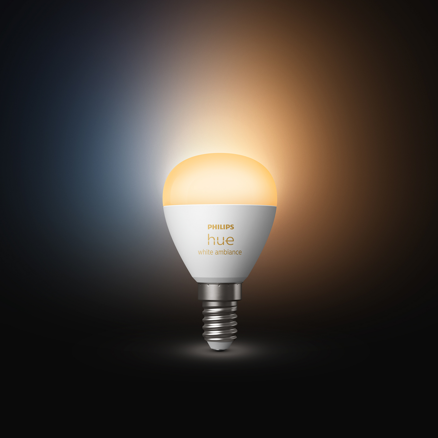Led-pienkupulamppu Philips Hue E14 470lm valkoinen huurrettu muovi