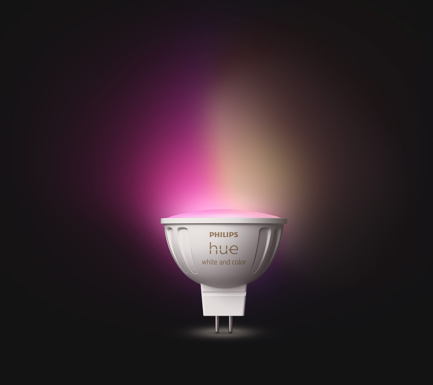 Led-kohdelamppu Philips Hue GU5.3 400lm valkoinen huurrettu muovi