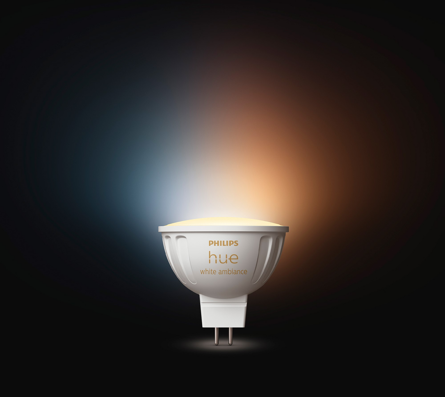 Led-kohdelamppu Philips Hue GU5.3 400lm valkoinen huurrettu muovi