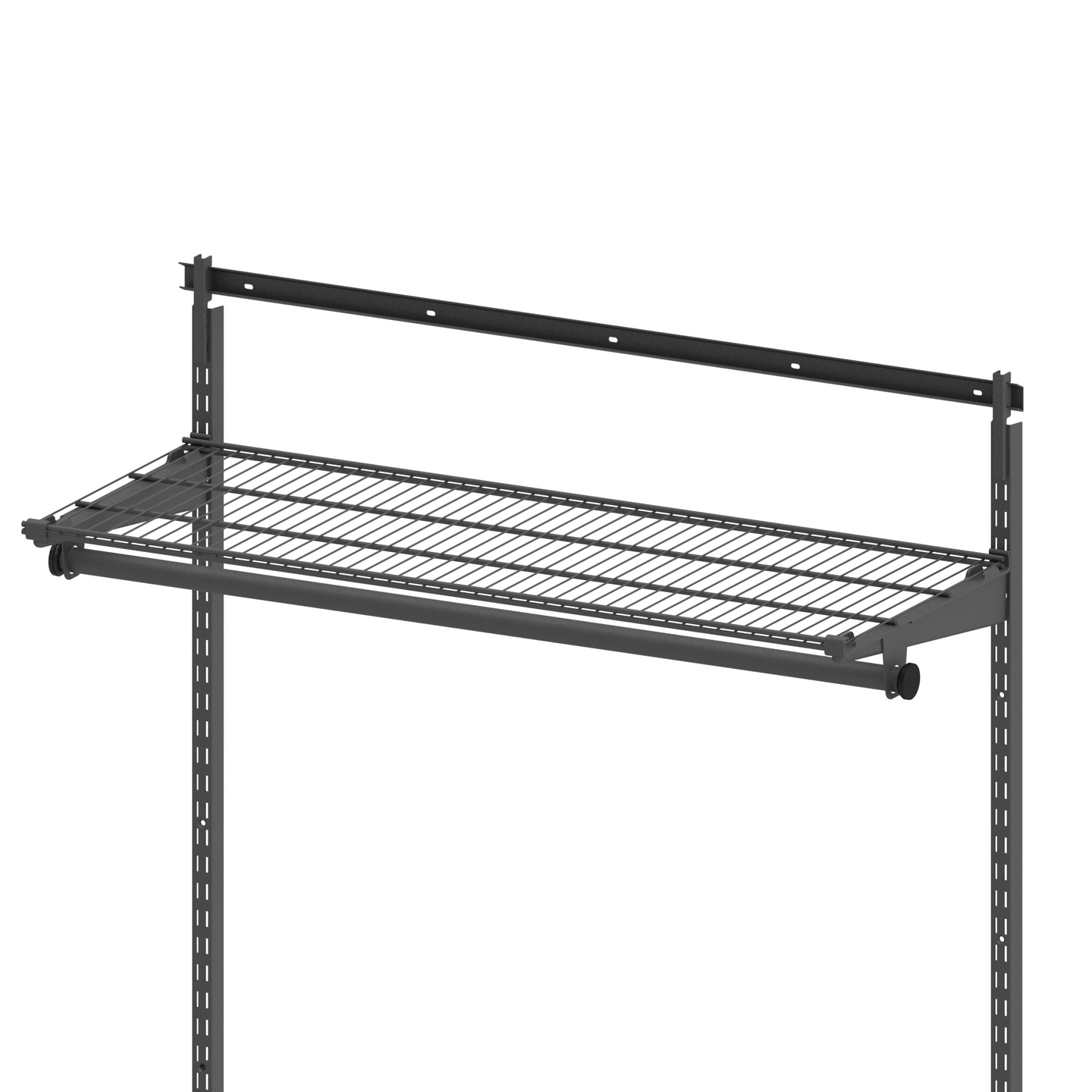 Asennuskisko LM 826 850mm antrasiitti